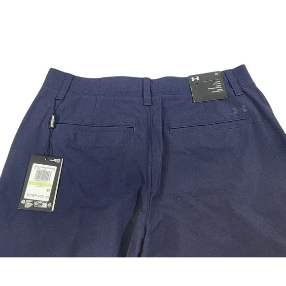 Under Armour UA Drive Storm Men's 10" Golf Shorts Size 30 Midnight Navy NWT - Picture 2 of 9